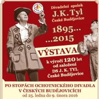 120 let ochotnickho spolku J.K.Tyl esk Budjovice.